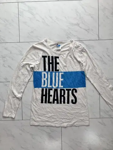 [ THE BLUE HEARTS ] DVD BOX 부속 긴팔 티셔츠