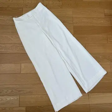 BANANA REPUBLIC 화이트 와이드 팬츠 size 4