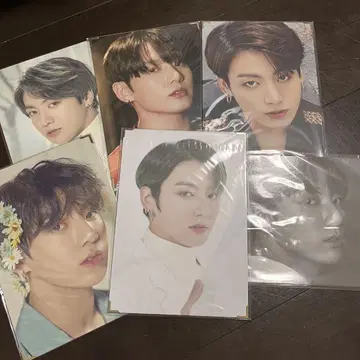 BTS 프리미엄 사진 정국 세트