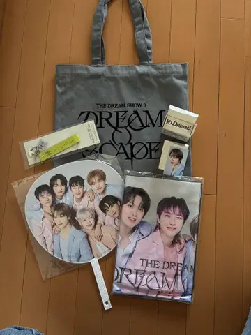 미사용 NCT DREAM 드림쇼3 프리미엄 시트 오리지널 굿즈