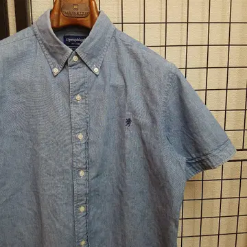 GYMPHLEX Indigo Dyed Yarn Denim Shirts