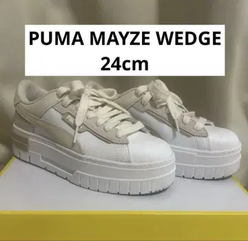 PUMA PUMA MAYZE WEDGE 화이트/베이지