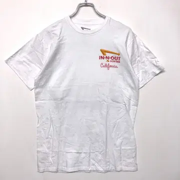 IN-N-OUT BURGER USA 제작 드라이브 스루 그래픽 티셔츠