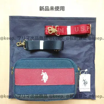 새상품 택 포함 U.S. POLO ASSN. 폴로 데님 숄더 백
