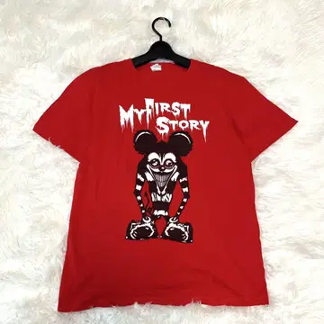 MY FIRST STORY 마이파스 티셔츠 마이파스군 레드 M
