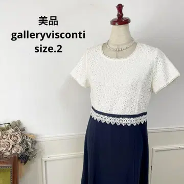 70 새상품급 galleryvisconti 포멀 원피스