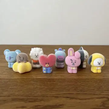 BT21 플로키 피규어 퍼펫 2
