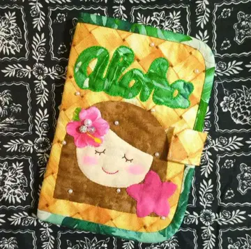 훌라걸 바스켓 패턴 멀티 케이스 하와이안 퀼트