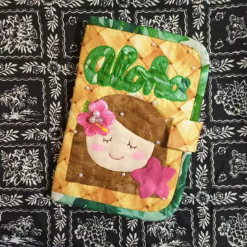 훌라걸 바스켓 패턴 멀티 케이스 하와이안 퀼트