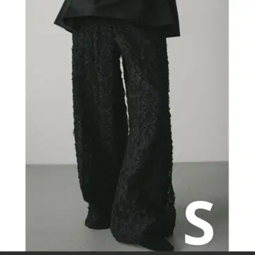 stylemixer 자수 레이스 와이드 팬츠