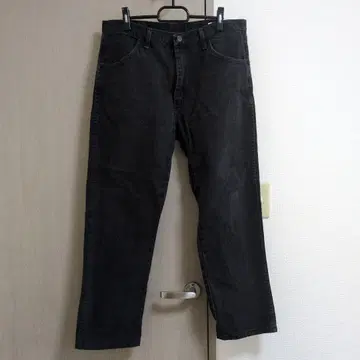 라스틀러 rustler 블랙 데님 스트레이트 36 x 30