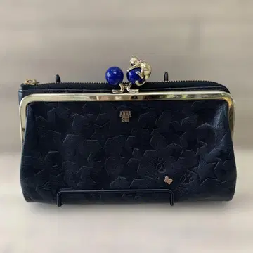 ANNA SUI 플레이 캣 가마구치 장지갑