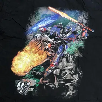 트랜스포머 티셔츠 XXL/TRANSFORMERS 메가트론 구제 의류