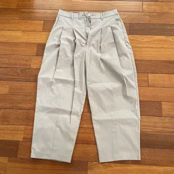 remer 턱 와이드 팬츠