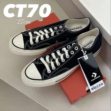 컨버스 척테일러 CT70 블랙 27cm