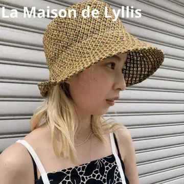가격 대폭 인하 새상품급 La Maison de Lyllis 버킷 햇