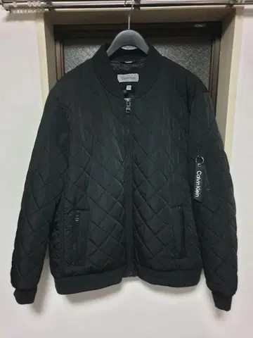 Calvin Klein 퀼팅 재킷 2XL 블랙