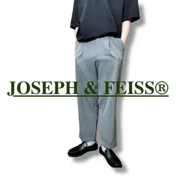 상태 좋음 정품 JOSEPH & FEISS 2턱 팬츠 SL1-241