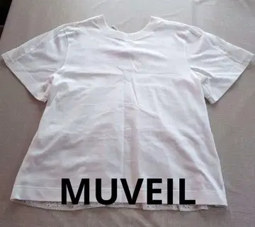 MUVEIL 뮤베일 T셔츠 화이트 중고 새상품급