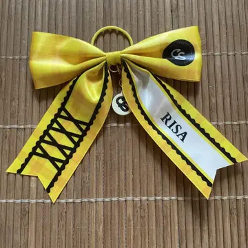 CUTIE STREET 후루사와 리사 응원봉과 리본