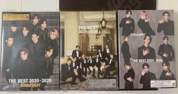 SnowMan 베스트 앨범 3 형태 묶음 판매 DVD