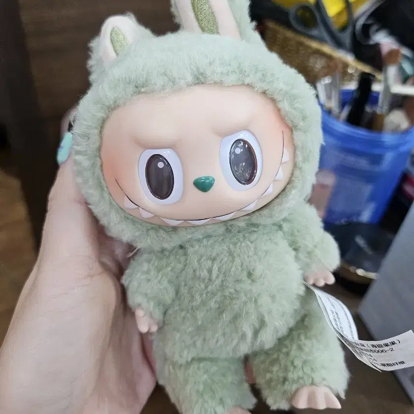 Labubu Green Grape Unsealed Item Baro on Bunjang Global Site.
