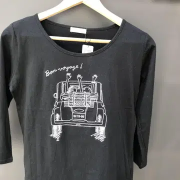 BEATRICE 본 보야주 티셔츠 38 블랙 새상품 정가 7480
