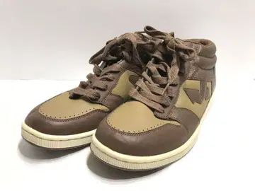 머드풋 MAD FOOT! 스니커즈 하이컷 27.5cm 브라운 계열