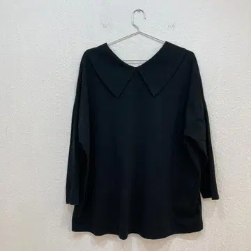 메종 블랑슈 클래식 큰 카라 부착 긴팔 T셔츠