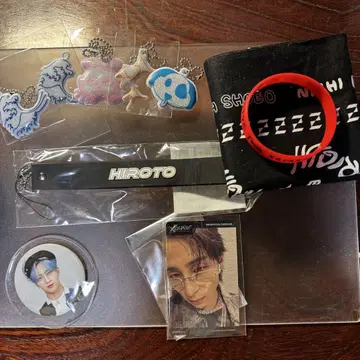 INI 니시 히로토 캡슐 토이 팬클럽 묶음 판매 반다나