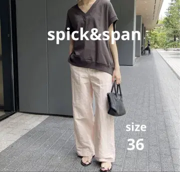 린넨 이지 베이커 팬츠 핑크 36
