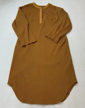 A/W KBF 니트 원피스 긴팔 롱 기장 ONE SIZE