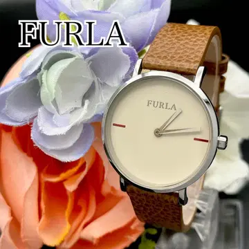 작동 손목시계 FURLA 훌라 새 배터리 여성용 라운드 F52