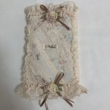 아키아카네 레이스 장식 안경 케이스
