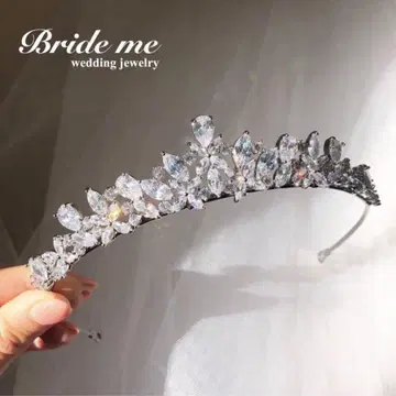 Bride me 티아라 귀걸이 세트