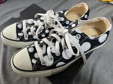Converse All Star 물방울 패턴 스니커즈