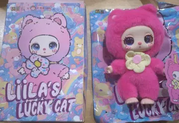 Liila의 Lucky Cat 핑크 인형
