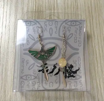 천칭 귀걸이 금 카야 모노노케