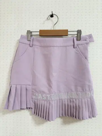 MASTER BUNNY EDITION 플리츠 스커트 S 라벤더