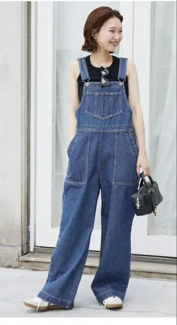 SLOBE IENA LE DENIM 베이커 오버롤 택 포함 새상품