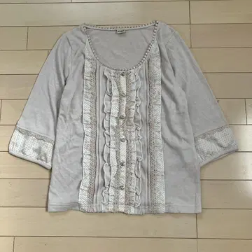 7.3 axes femme 엑시즈팜 가디건 베이지 M