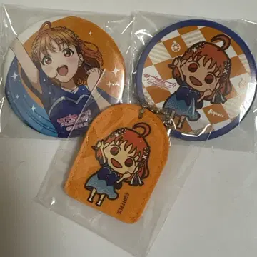 타카미 치카 펠트 퍼펫 캔뱃지 러브라이브 Aqours 피날레