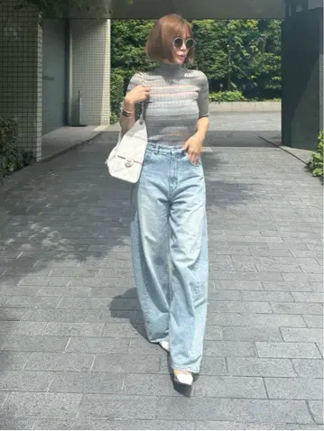cygne 커비 데님 팬츠 시뉴 사이즈 0 Rem 블루