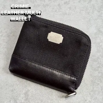 CRIMIE LEATHER MULTI WALLET BLACK 클라이미