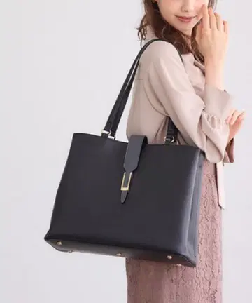 [ 12Twelve Agenda ] Mimi 콜라보 배색 A4 토트백