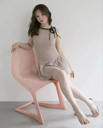 andmary Heart crochet mini dress andmary