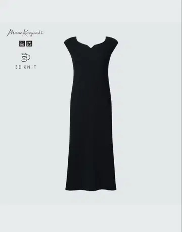 [미사용품] mame UNIQLO 니트 원피스 M 사이즈