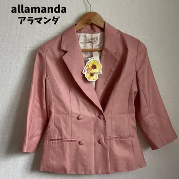 하자품 미사용 allamanda 알라만다 테일러드 자켓 일본제 M