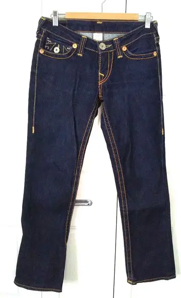 레어 True Religion USA 트루 릴리전 블루 데님 27