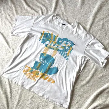 FACETASM 파세타즘 BIG TEE 빅 T 화이트  파랑